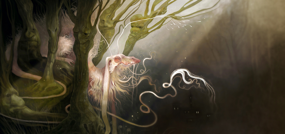 Eva Toorenent spooky fantasy dragon