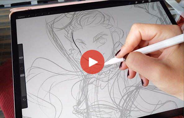 NEW TUTORIAL: How to Draw a Cartoon Character from Scratch with the  Procreate app | 21 Draw