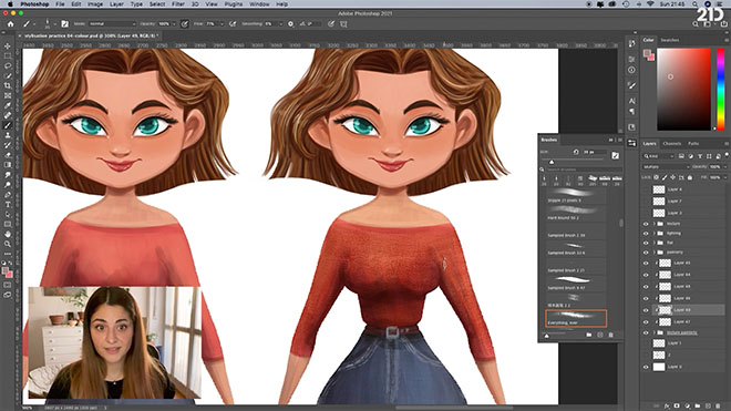 lesson-14-maria-stylization