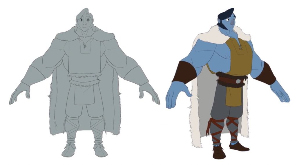 3d character design sheet, clean T-Pose of a male