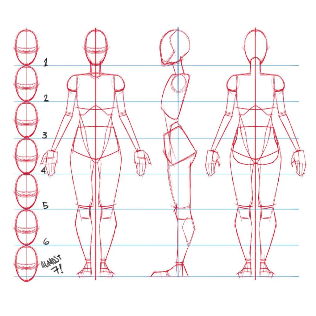 How To Make A Character Design Sheet 21 Draw