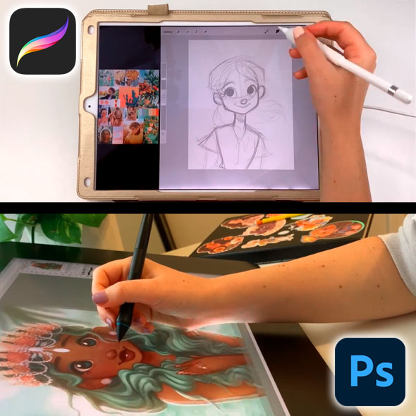 Adobe Fresco drawing and painting app is out on iPad, coming soon to  Surface - CNET