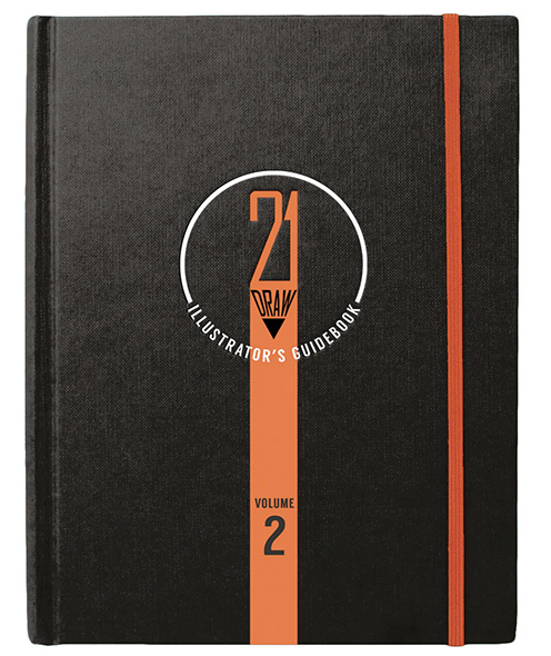 Front cover of Illustrator's Guidebook Volume 2 from 21 Draw