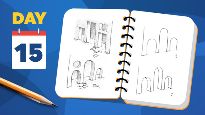 Learn to draw left and right facing doors and arches in 3D - Beginner lesson Learn to draw left and right facing doors and arches in 3D - Beginner lesson