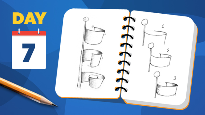 Learn to draw flowing fabrics and flags - Beginner lesson for drawing scrolls, curtains, and clothing Learn to draw flowing fabrics and flags - Beginner lesson for drawing scrolls, curtains, and clothing