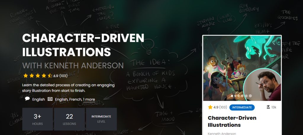Character Driven Illustration - Online Course