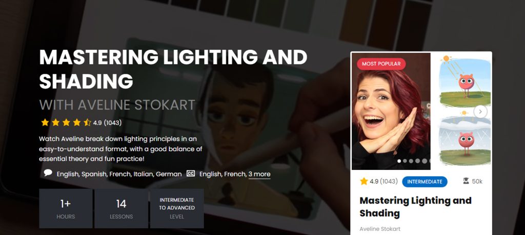 Digital Illustration - Mastering Lighting and Shading