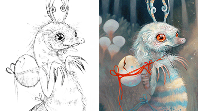 Power of using references for drawing Power of using references for drawing