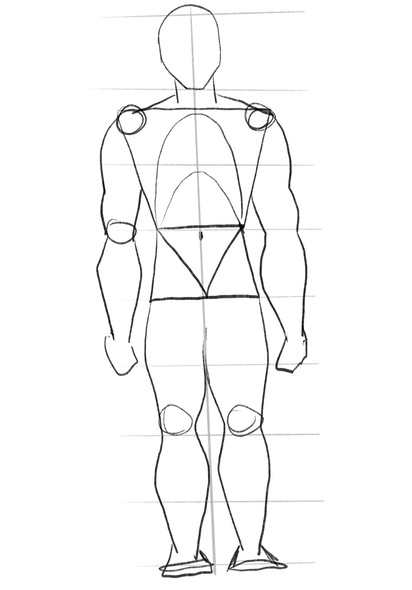 How To Draw A Body Male Drawing Arms