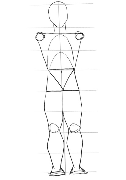 How to draw the human body step by step How to draw a person tutorial