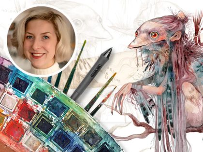 Learn to draw spooky characters