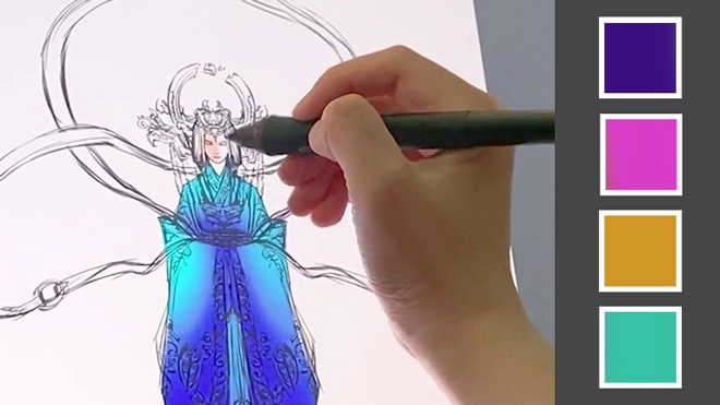 Color theory tips by Xiaofan Color theory tips by Xiaofan