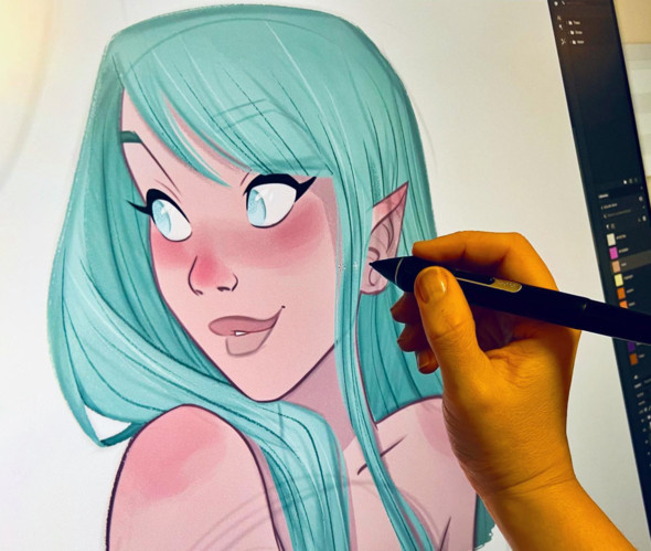 A Digital Illustration