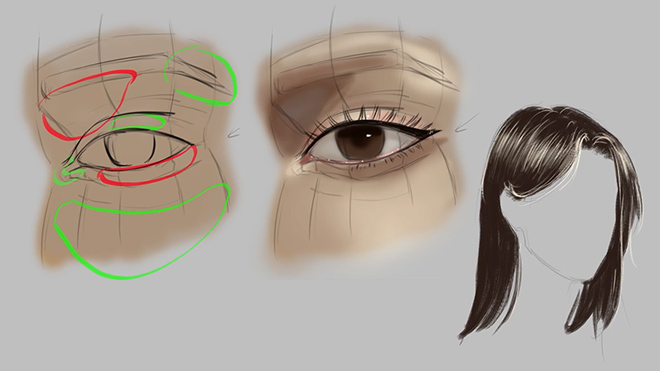 How to draw the eyes nose and mouth How to draw the eyes nose and mouth