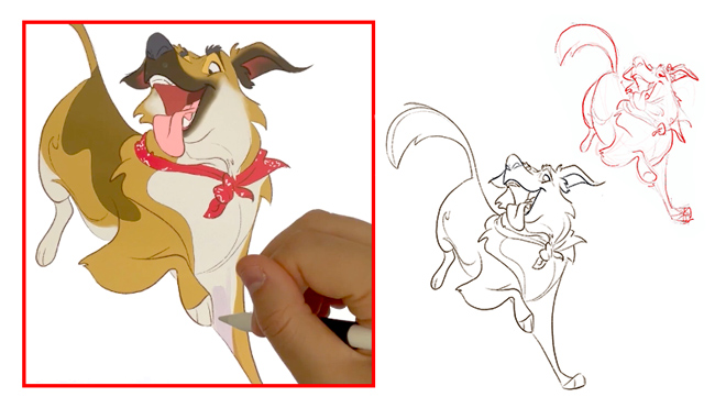 Draw dogs step by step Draw dogs step by step