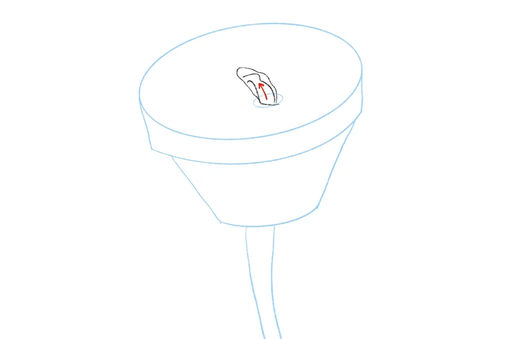 How To Draw A Rose Create The Basic Structure Of The Rose
