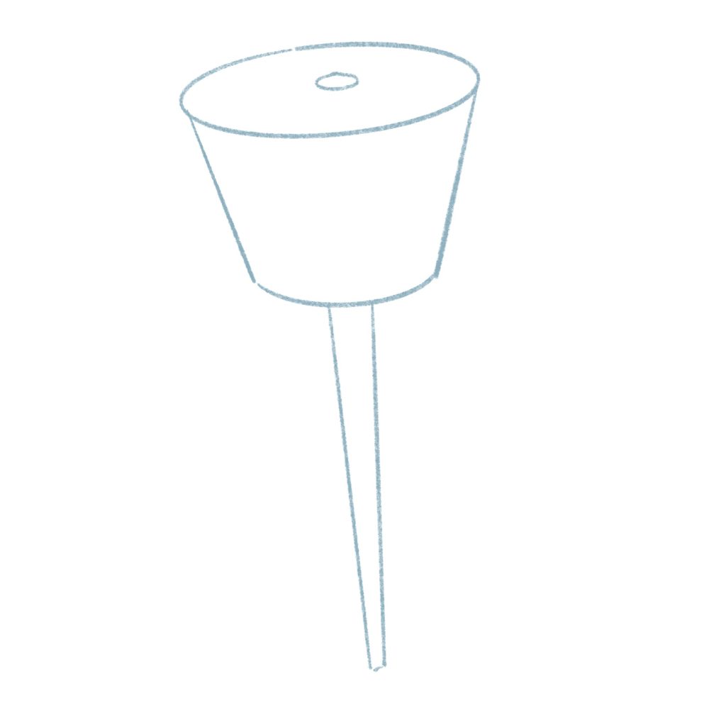 Sketch The Basic Shape Of Rose