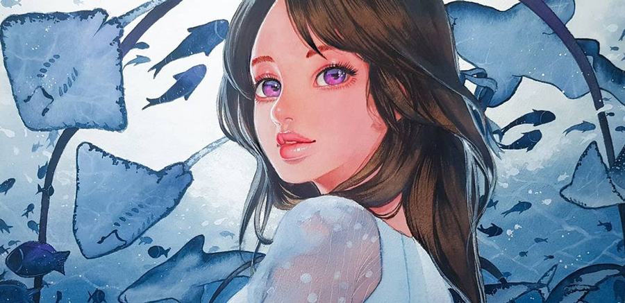 Morchu anime girl art