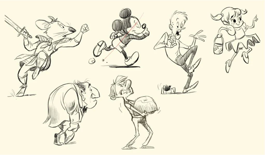 Draw Character Poses When Bored