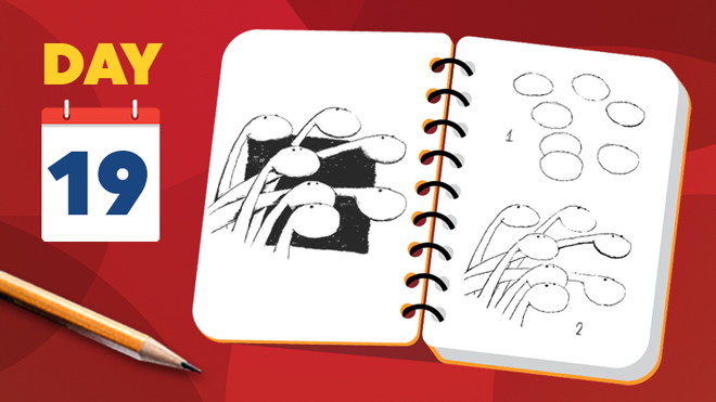 Aprenda a desenhar uma horda de dinossauros - Lição para iniciantes Aprenda a desenhar uma horda de dinossauros - Lição para iniciantes