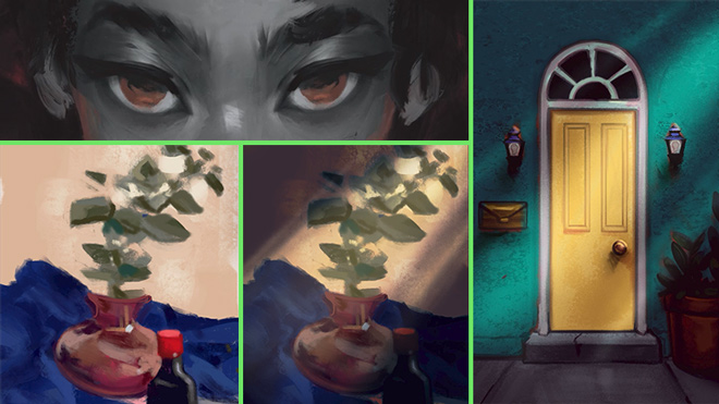 Add lighting and shading to digital artwork Add lighting and shading to digital artwork