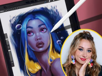 Learn digital painting in Procreate with Isabelle Staub