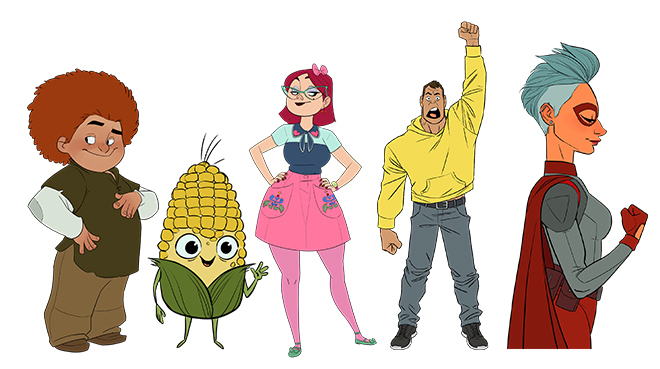 Create A Character To Hone Digital Art Skills