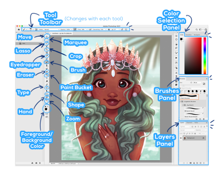 Learn Digital Drawing Tools