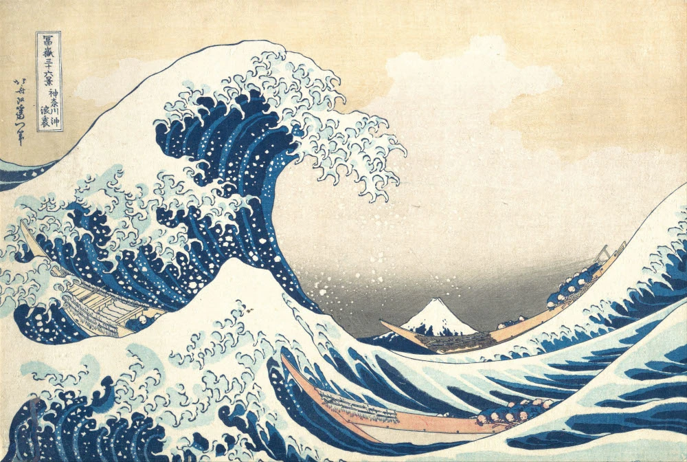An image demonstrating movement composition in art, depicting elements arranged in a dynamic manner to suggest motion, guiding the viewer's eye through the artwork in a fluid, sweeping trajectory.