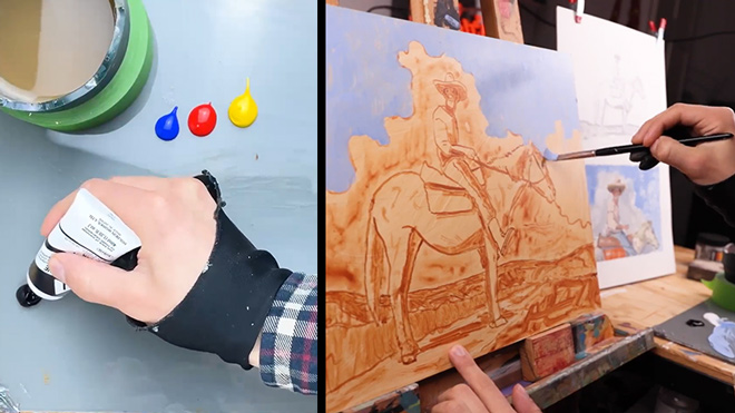 Importance of an underpainting in art Importance of an underpainting in art