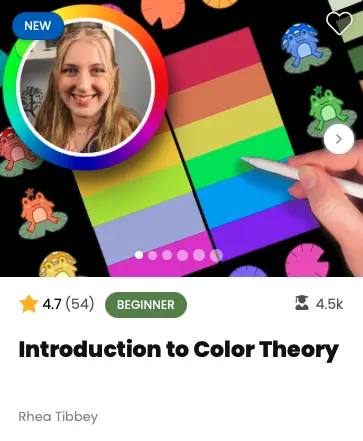 The course Introduction to Color Theory on 21-Draw.