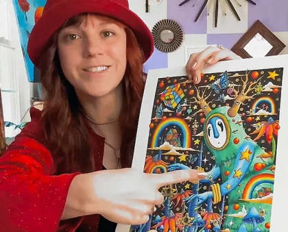 Hannah Bunzey Prismacolor marker course
