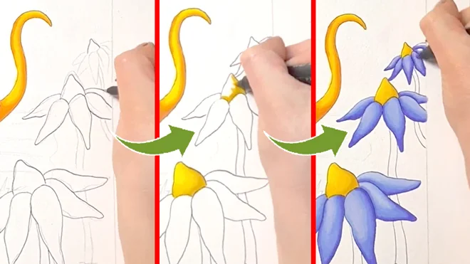 Apprendre à colorier avec des marqueurs à alcool Apprendre à colorier avec des marqueurs à alcool