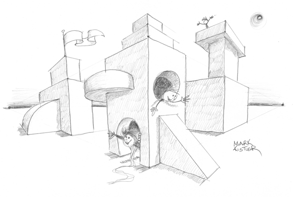 2 point perspective for environment design