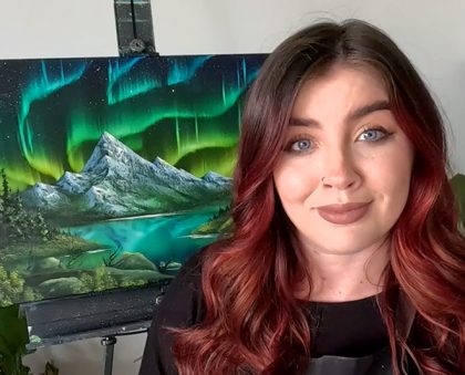 Kat Mugg teaches painting with oils