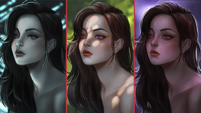 How to create lighting effects for art How to create lighting effects for art