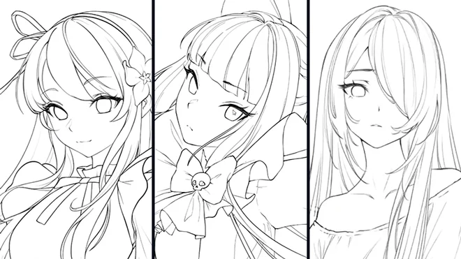 How to ink clean line art for manga How to ink clean line art for manga