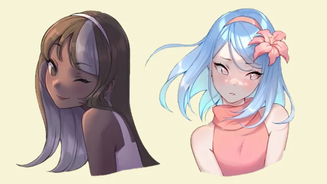 How to render digital art manga style How to render digital art manga style