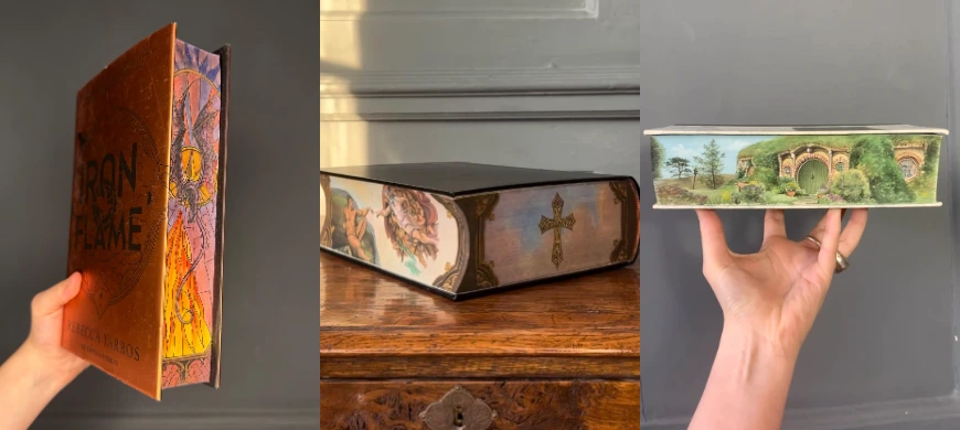maisie jackson artwork fore edge painting tutorial book art